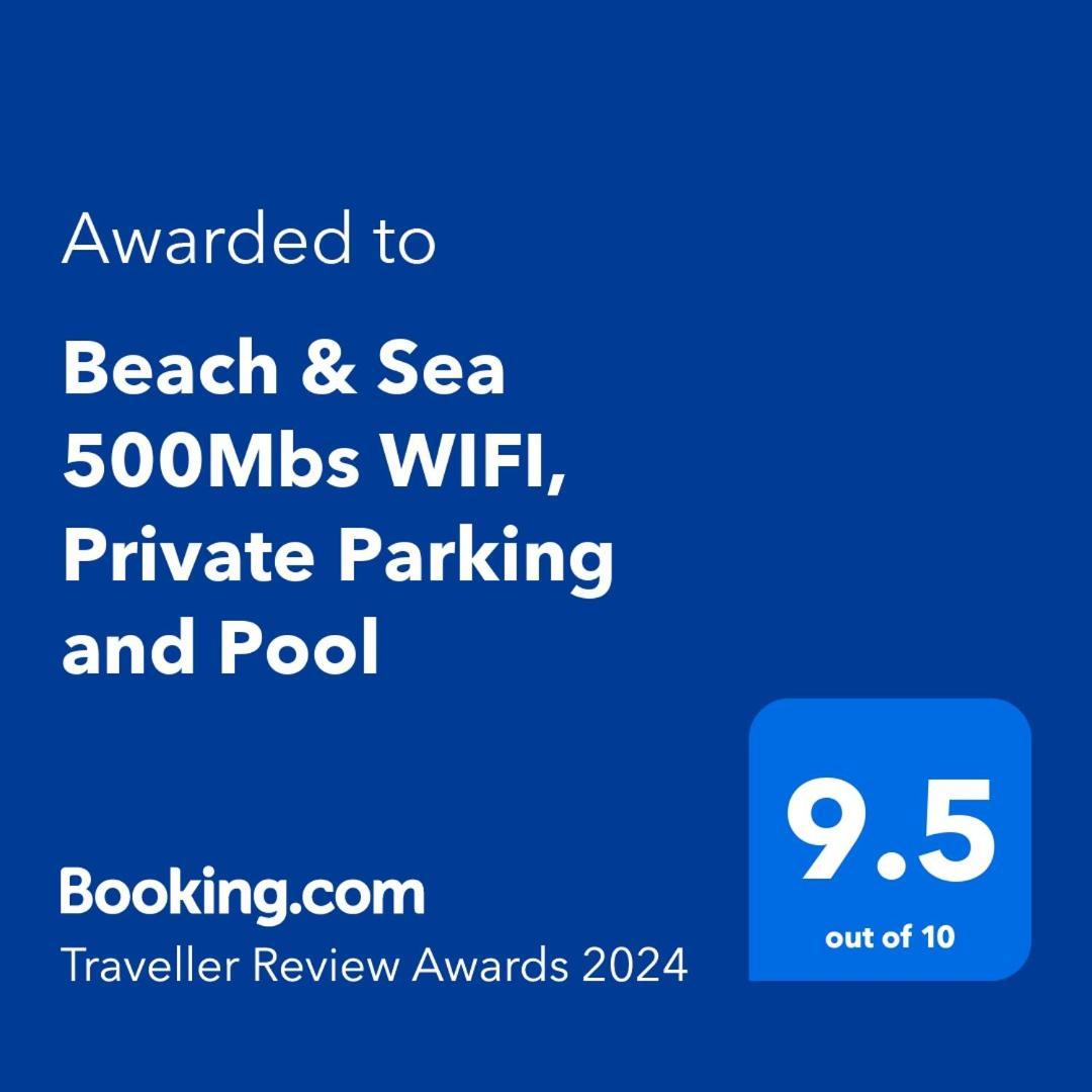Beach & Sea Apt, Fast Wifi, Airco, Private Parking And Pool Portimão Kültér fotó